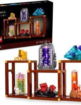 LEGO® Mineraliensammlung (21362), LEGO Ideas Konstruktionsspielsteine, (880 St), Made in Europe