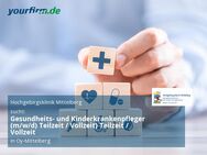 Gesundheits- und Kinderkrankenpfleger (m/w/d) Teilzeit / Vollzeit) Teilzeit / Vollzeit - Oy-Mittelberg