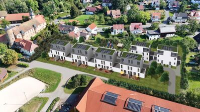 Neubau Doppelhaushälfte im Schloss-Blick Carré Wernstein