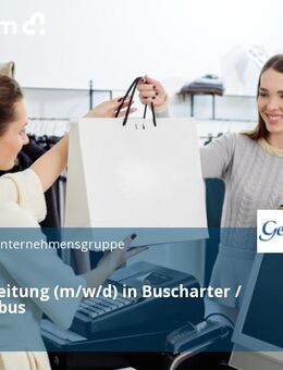 Verkaufsleitung (m/w/d) in Buscharter / Mietomnibus - Brunnthal