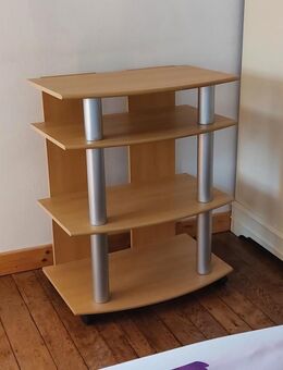TV HiFi Rack Fernsehtisch TV Schrank Board H85 B68 T4 cm - Walsdorf (Rheinland-Pfalz)