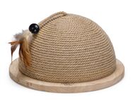 Designed by Lotte Halber Kratzball Vivi aus Holz - Ø 34,5 x H 18,5 cm