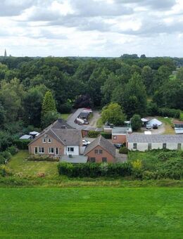 Wohnglück auf dem Land! Zweifamilienhaus mit großem Grundstück im Außenbereich von Rheine - Rheine