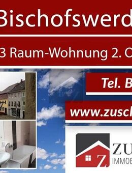 Bischofswerda - 3-Raumwohnung 2.OG mit Balkon und optionaler EBK - Mieten jetzt! - Bischofswerda