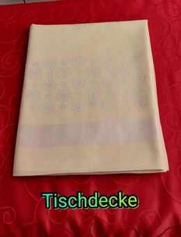 Tischdecke Tischtuch Tafeldecke, gelb, 3 Bilder - Immenhausen