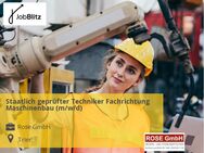 Staatlich geprüfter Techniker Fachrichtung Maschinenbau (m/w/d) - Trier