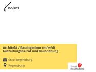 Architekt / Bauingenieur (m/w/d) Gestaltungsbeirat und Bauordnung - Regensburg