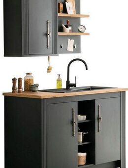 KOCHSTATION Pantryküche KS-Westminster, Breite 130 cm, ohne E-Geräte