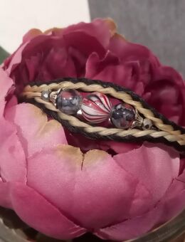 Pferdeschweif Armband Pferdehaar Kettenanhänger Ohringe Schmuck - Moormerland