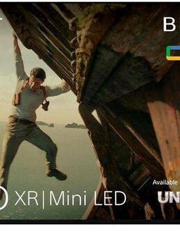 Sony K-65XR70 QLED Mini LED-Fernseher (164 cm/65 Zoll, 4K Ultra HD, Google TV, Smart-TV, BRAVIA 7, 4K HDR, Dolby Vision, Gaming Funktionen für Playstation 5)