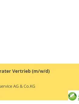 Personalberater Vertrieb (m/w/d) - Freiberg