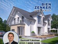 Bien-Zenker: Zweifamilienhaus mit Rechteck-Erker und Freisitz in Mauer - Mauer