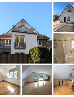 Penthouse ähnliche Dachgeschosswohnung, 2 Terrassen, Keller, Carport direkt am Großen Bürgerbusch - Oldenburg