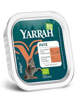 Yarrah BIO Paté 16 x 100 g - Bio-Ente & Bio-Seetang