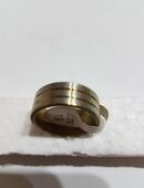 Edelstahlringe,5 Stück Größe 19 in 33332