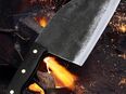⚠️♨️ Küchenmesser | Küchenbeil | Metgerbeil | Hackbeil | Carbon-Edelstahl ♨️⚠️ in 74889