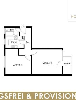 Der Klassiker 2 Zimmer - Küche - Bad - Balkon & Provisionsfrei - Berlin