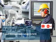 Project Manager Technology (m/w/d) - Kleinostheim