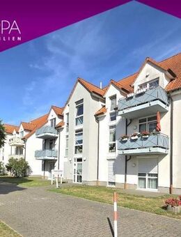 Ebenerdige Wohnung mit 2 Terrassen und Garten im Zentrum von Oschersleben (Bode) - Oschersleben (Bode)