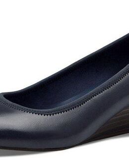Tamaris Pumps, Keilabsatz, Halbschuh, Schlupfschuh mit komfortablem Elastikeinfass
