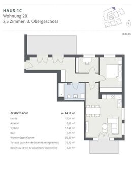 Exklusives Neubau-Penthouse mit 2,5 Zimmern, Dachterrasse & Balkon jetzt Besichtigung sichern! - Solingen (Klingenstadt)