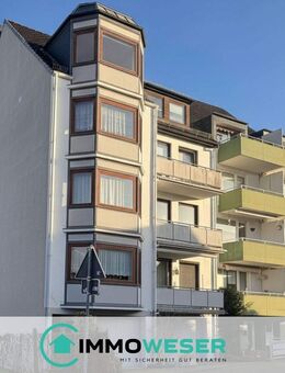 Attraktive 4,5-Zimmer-Wohnung mit Balkon und eigenem Garagenstellplatz - Bremen