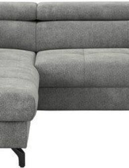COTTA Ecksofa Aura L-Form, B: 260 cm, mit Bettfunktion, Bettkasten & Kopfteilverstellung