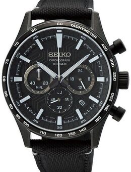 Seiko Chronograph SSB417P1, Armbanduhr, Quarzuhr, Herrenuhr, Stoppfunktion, Datum