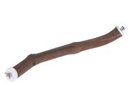 TIAKI Eck-Vogelsitzstange aus Naturholz - Größe L: L 40 x B 3 cm
