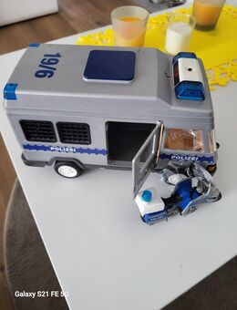 Gutes gebrauchtes Playmobil Polizeiauto/Motorrad - Töging (Inn)