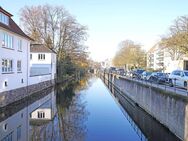 Großes Penthouse in Uhlenhorst am Kanal mit Fahrstuhl und Tiefgarage. - Hamburg