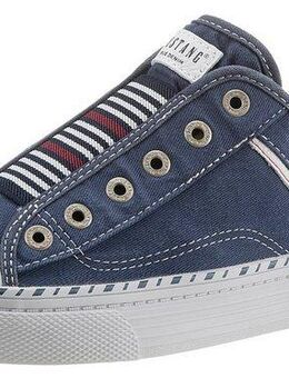 Mustang Shoes Schlupfschuh, Freizeitschuh, Slip-On Sneaker Slipper, Schlupfschuh, Freizeitschuh mit praktischem Gummizug