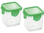 Genius Auffangbehälter Nicer Dicer Quick, Kunststoff, (Set, 4-tlg., (2 Dosen, 2 Deckel), verschließen und luftdicht aufbewahren