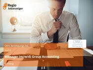 Manager (m/w/d) Group Accounting - Poing