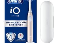 Oral-B Elektrische Zahnbürste iO Series 2, Aufsteckbürsten: 1 St., für die sanfte Reinigung, Reise-Etui, Aufsteckbürstenhalter
