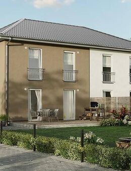 "Gemeinsam baut hier jeder seine individelle Doppelhaushälfte: Perfekt für die junge Familie - Alles drin was du brauchst." - Gundersheim