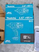 Makita Akku-Schlagschrauber DTW1002 1/2" 18V + Power Source-Kit Li 18V / 5,0Ah, 2 Akkus 1850B und Schnellladegerät - neu unbenutz - in 99097