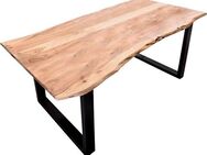 SIT Esstisch Tops&Tables, Tischplatte aus Akazie mit Baumkante wie gewachsen