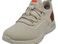 bugatti Slip-On Sneaker, Freizeitschuh, Halbschuh, Schlupfschuh mit elastischer Schnürung