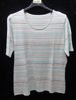 Damen-Pullover, Sommerpullover, kurzarm Pullover, mehrfarbig, Gr. 38 - Gütersloh