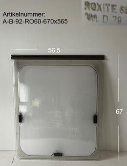 Adria Wohnwagen Fenster Roxite 60 ca 67 x 56,5 (zB 408 Adria Forma BJ 92 - BADFENSTER) gebraucht - Schotten Zentrum