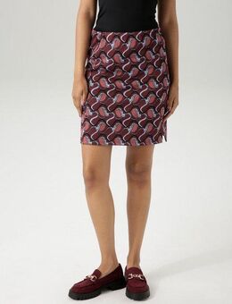 Aniston CASUAL Minirock mit trendfarbigen, grafischem Retro-Muster - NEUE KOLLEKTION