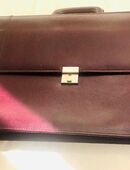 Aktentasche Leder weinrot in 82237