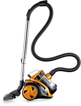 Hyundai Bodenstaubsauger VC014, 800 W, beutellos, ECO Motor, 2x HEPA-Filter, Teleskoprohr, 8m Radius