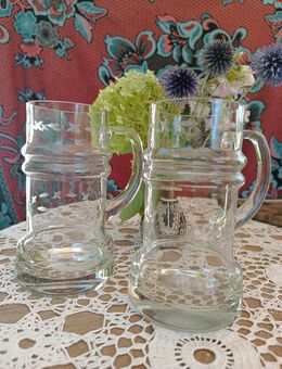 2er Set Bierkrug aus Glas - Leipzig