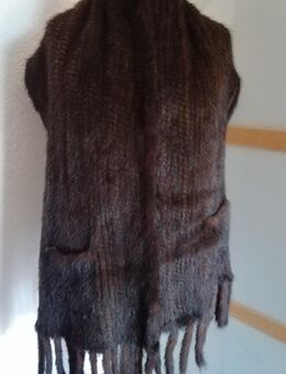 Nerzstola darkbrown weich warm leicht, wie NEU - Viernheim