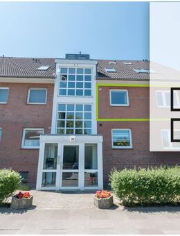 Wohlfühlwohnung mit viel Licht, gutem Schnitt und grünem Ausblick - Elmshorn