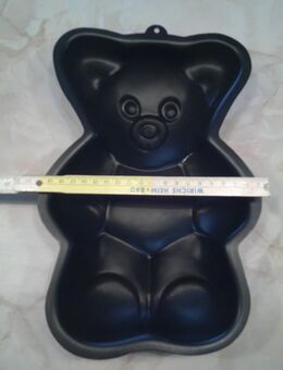 Backform Teddy / Bär ca 33 cm mit Antihaftbeschichtung - Unna