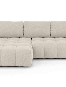 OTTO home Ecksofa AZITA klein optionale Schlafsofa mit Bettkasten, B/T/H: 270/166,5/84cm, L-Form mit Wellenunterfederung, Bubble-Optik