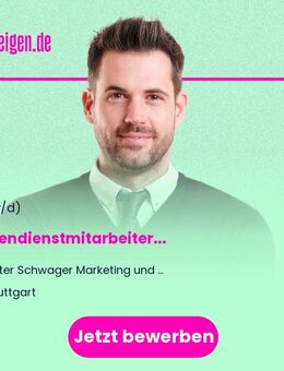 Außendienstmitarbeiter (m/w/d) - Karlsruhe